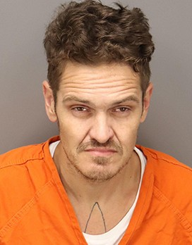Booking photo of Michael O’Neill, charged with felony cocaine possession after a nurse found a crack pipe and drugs hidden in his rectum at Bayfront Hospital.