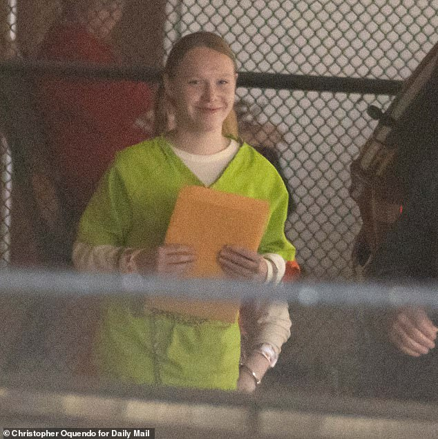 Sarah Grace Patrick, who stands accused of killing her mom and stepdad, previously pictured walking into court before she was denied bail, now has her attorney arguing to delay the trial because of an alleged