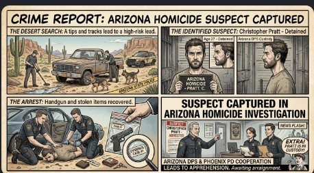 Arizona Homicide Suspect Christopher Pratt Captured