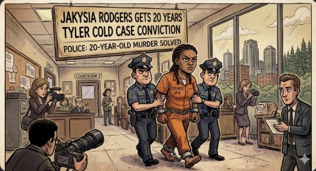 Jakysia Rodgers Gets 20 Years in Tyler Cold Case