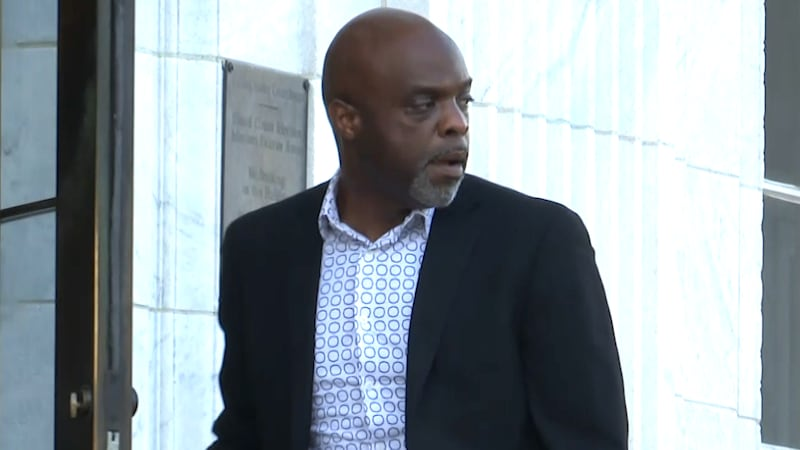 Burke County Sheriff Alfonzo Williams at the federal courthouse in Augusta on Aug. 5, 2026.